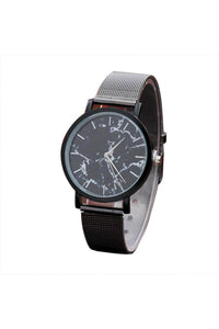 Watches - Marble Mesh Watch Black