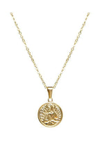 Load image into Gallery viewer, Watches - Pray Coin Gold Pendant